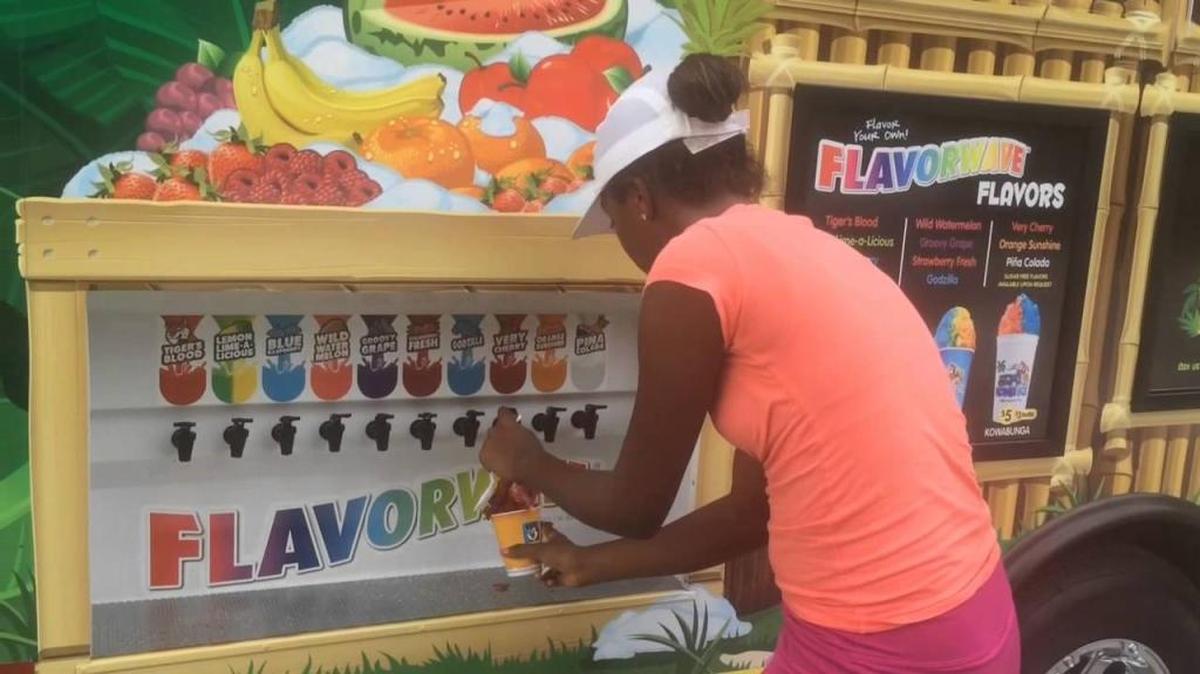 On Tuesday, a Kona Ice truck will be parked from noon-2 p.m. at the Manatee Chamber of Commerce, 222 10th St. W., Bradenton, and from noon-2 p.m. at Riverside Cafe, 955 Riverside Dr., Palmetto.
