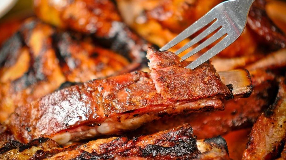 Keller’s Bar-B-Q’s spare barbecue ribs, which will appear on the Boneyard BBQ menu.