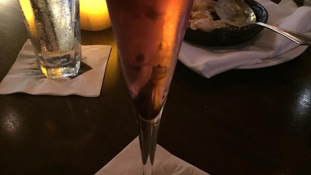 The Bohemian cocktail, made of Absolut Apeach, a splash of mixed berry cordial, topped with chilled champagne and garnished with fresh raspberries is available on The Capital Grille’s new bar menu. The Capital Grille is located at 180 University Town Center Drive in Sarasota.