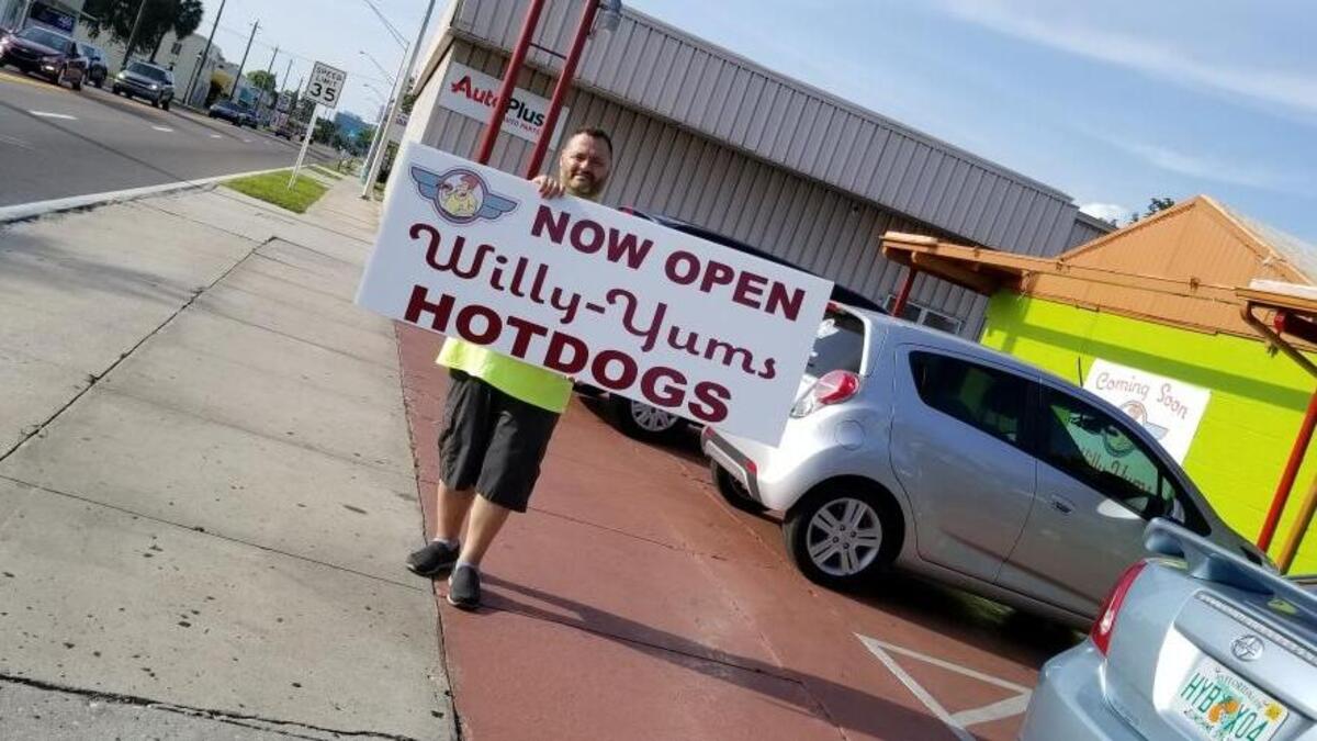 Willy-Yums Hot Dogs is now open at 2003 14th St. W.