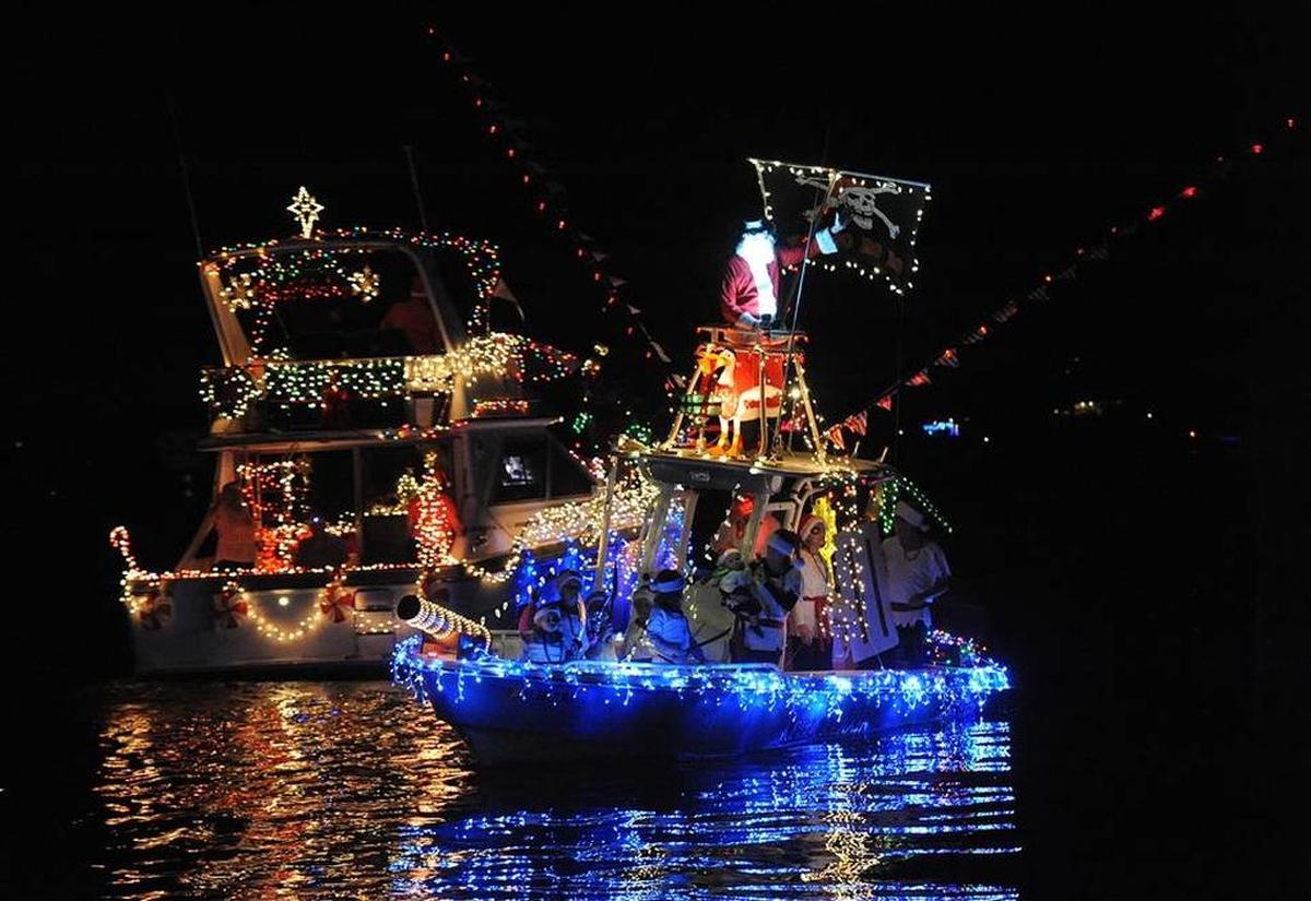 Decorated boats, kayaks and canoes will light up the Manatee River and fill the air with holiday music during the annual parade on Dec. 13.