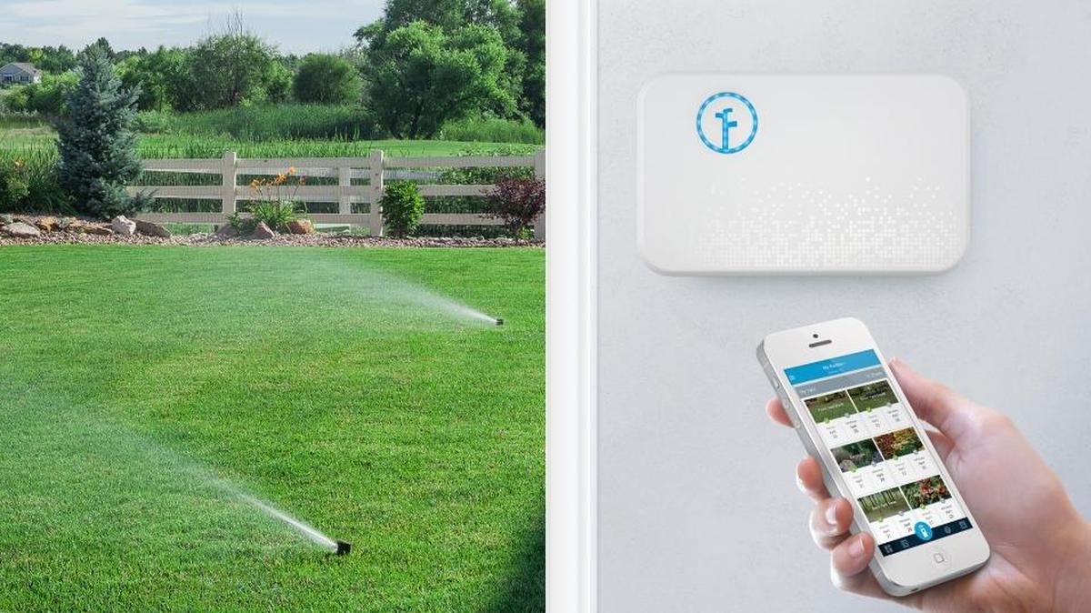 Rachio’s smart sprinkler controller gives you control of your sprinklers and watering bill from your smart phone.
