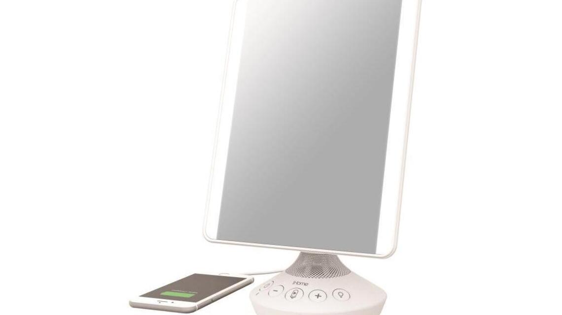 Smart vanity mirror combines brains, beauty