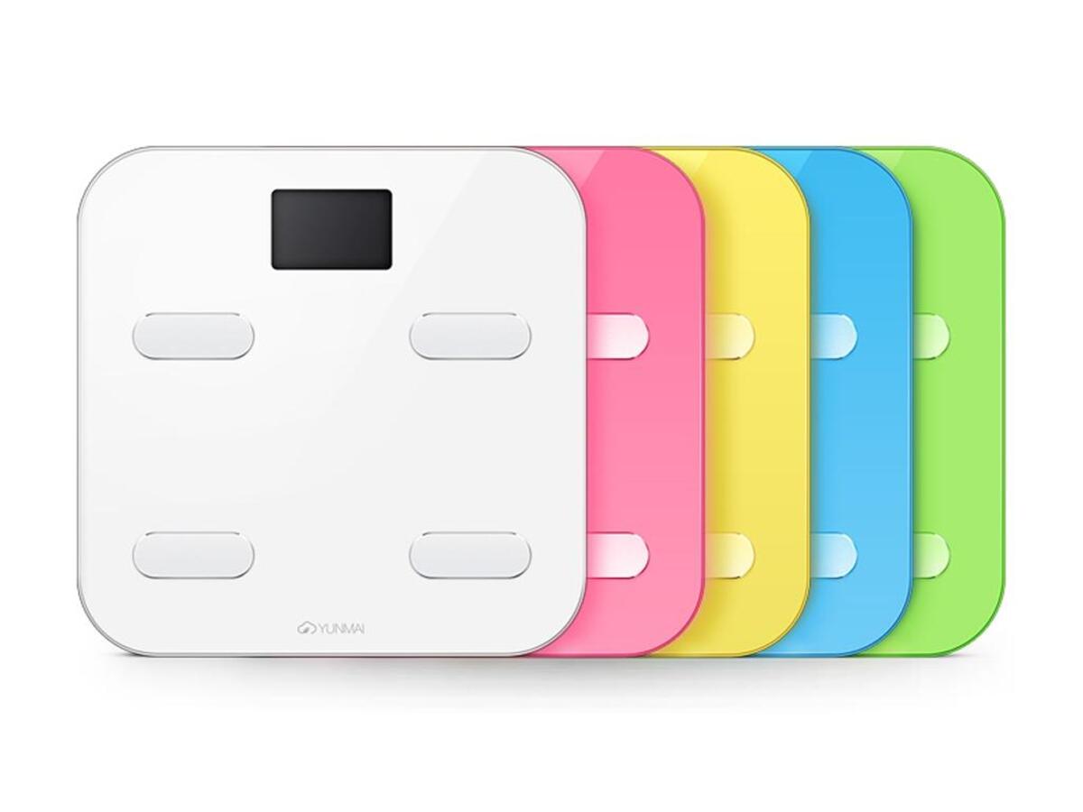 The Yunmai Color scale.
