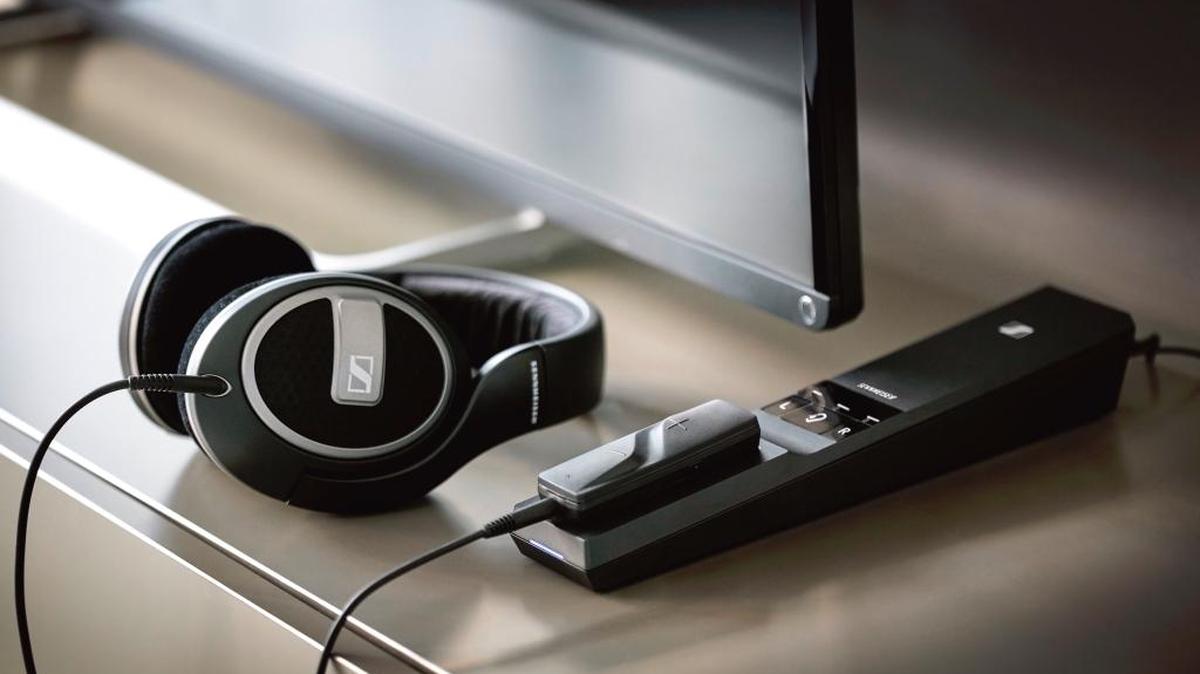 The Sennheiser Flex 5000 digital wireless audio system.