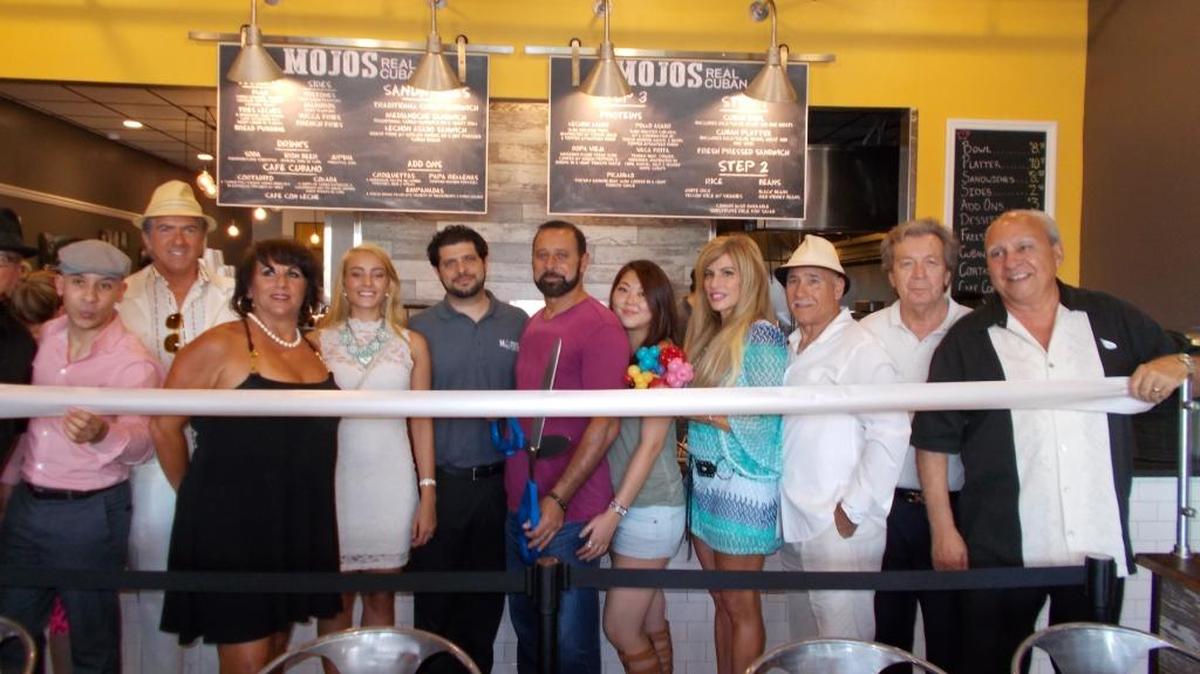 A ribbon cutting was held for Mojo’s Real Cuban Restaurant, 11161 SR70 E., Lakewood Ranch. The restaurant offers fresh, authentic Cuban food in a comfortable, clean environment. For more information, call 941-756-0467 or mojosrealcuban.com. Do you have a ribbon cutting you’d like to submit? Send it to Angie Monroe at amonroe@bradenton.com. Photo courtesy of Manatee Chamber of Commerce.