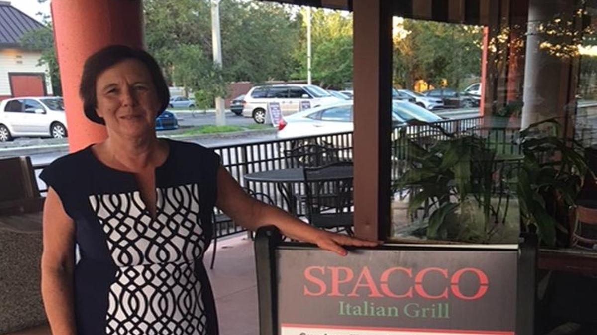 Trish Brown, owner Spacco Italian Grill, Sarasota.