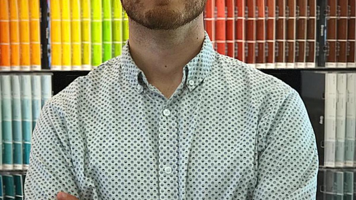 Fred Mansfield, sales representative, Sarasota Paint.