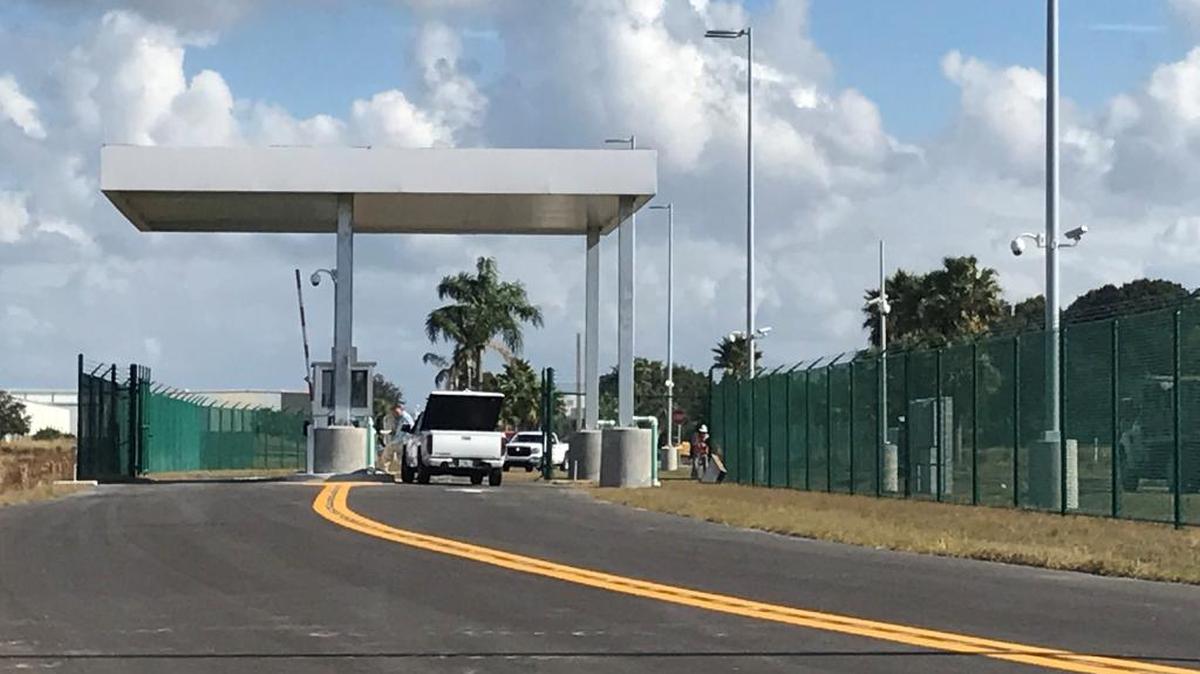Port Manatee’s South Dock Street gate expansion project has finished and the gate will reopen on Monday.