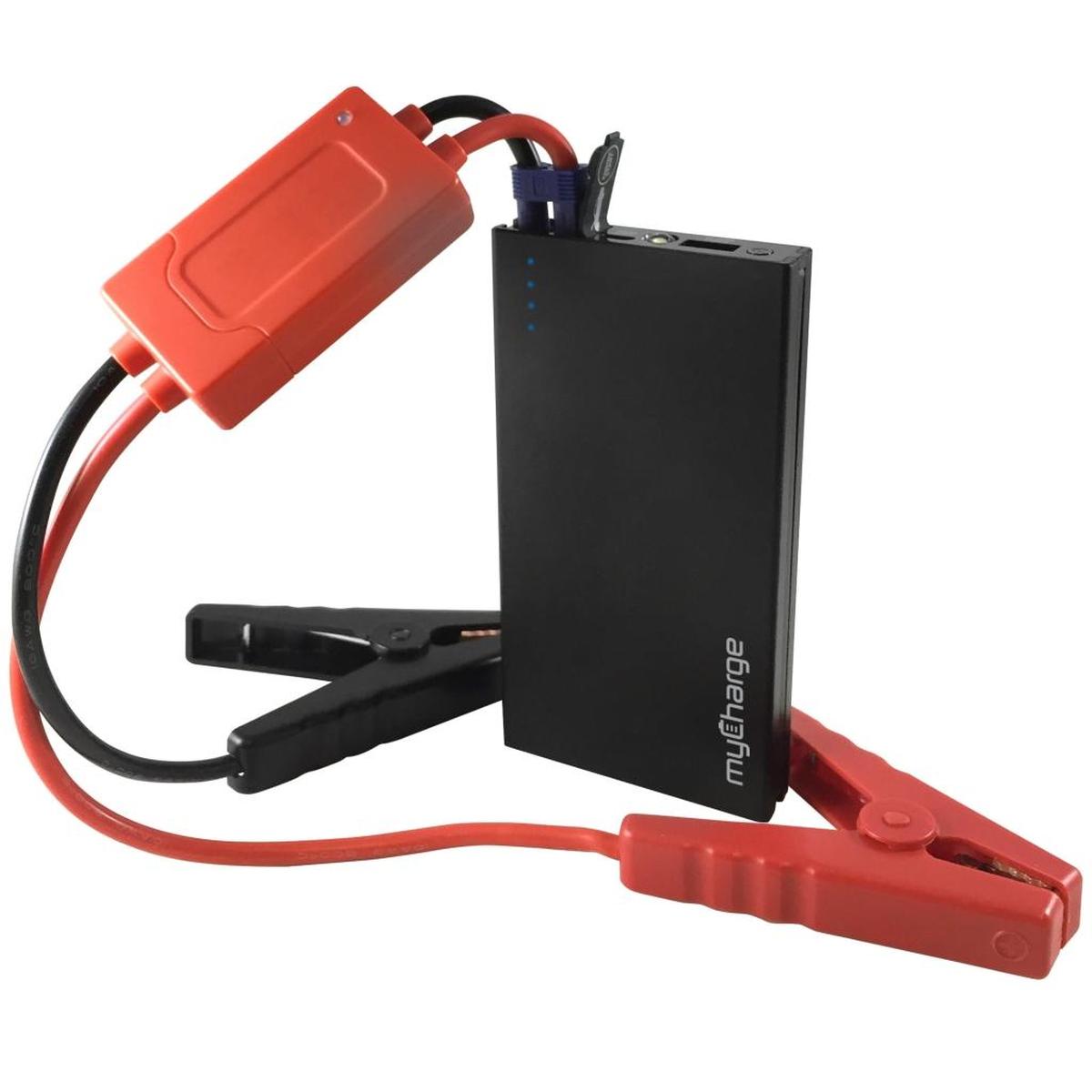 The myCharge Adventure Jump Start portable powerbank battery.