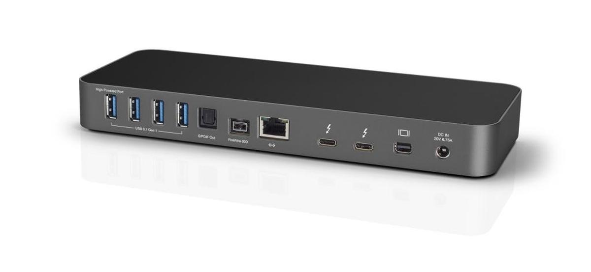 The OWC Thunderbolt 3 Dock.