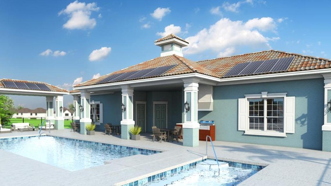 Mirabella officials on Thursday announced the addition of solar panels to the community’s amenity center.