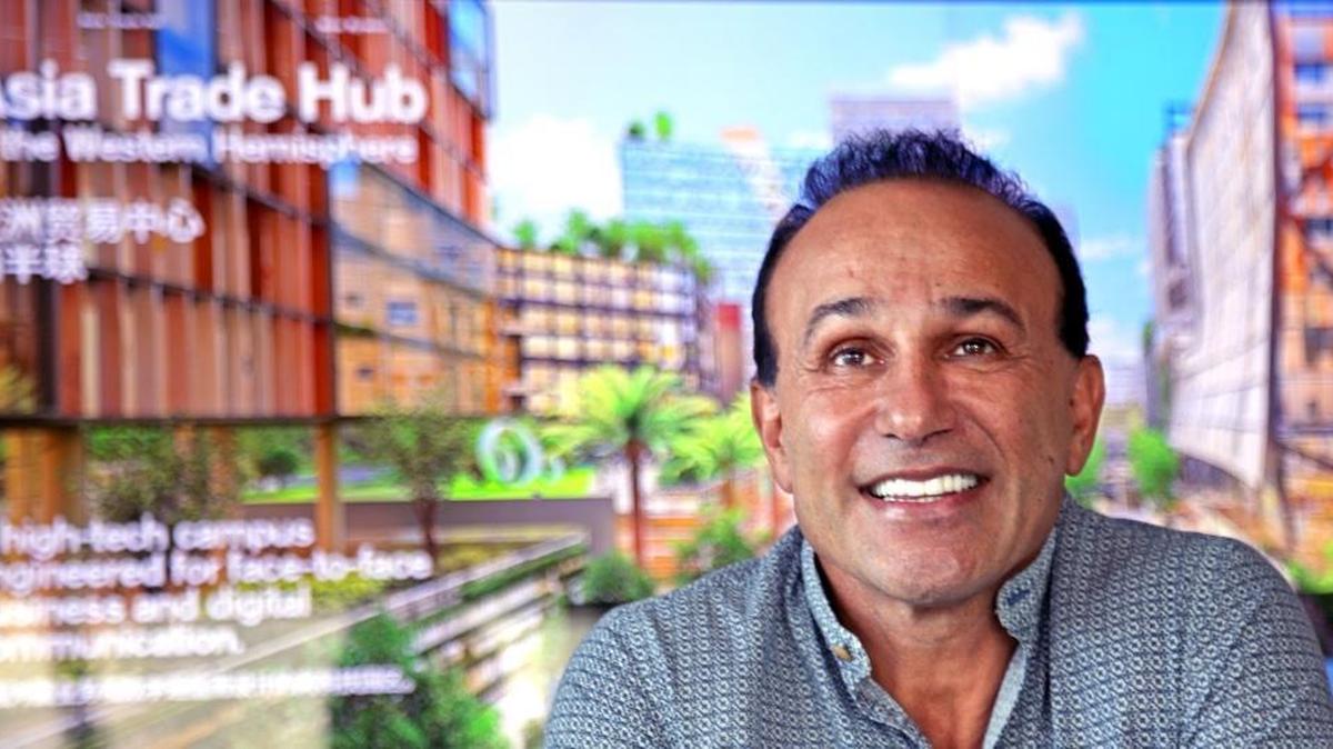 Moishe Mana, who owns a huge chunk of Wynwood and downtown Miami’s Flagler Street is photographed at his Wynwood office on Thursday, November 2, 2017.