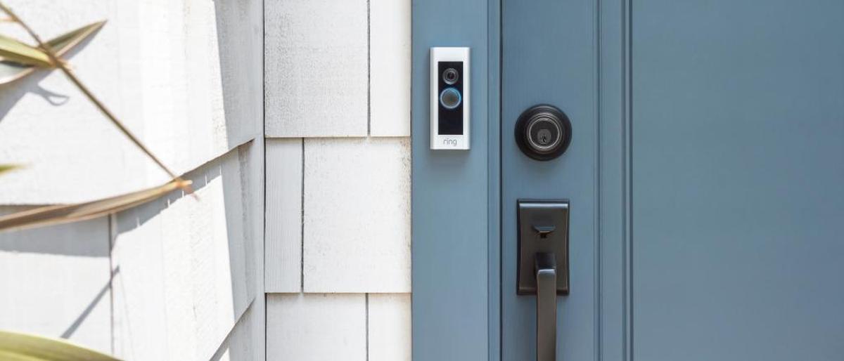 The Ring video doorbell Pro model.