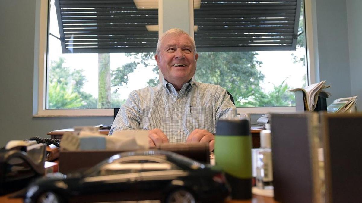 James Fitzgibbons, president of ISPG, sits at his desk at his facility in Lakewood Ranch. ISPG, a Manatee County original equipment manufacturer, makes steel, plastic and glass components for medical devices. ISPG is one of 67 companies that has contracted with Manatee County for economic development incentives since 2009.