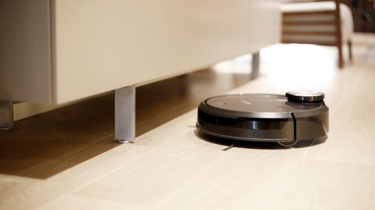 The Deebot R95 robotic vacuum cleaner.
