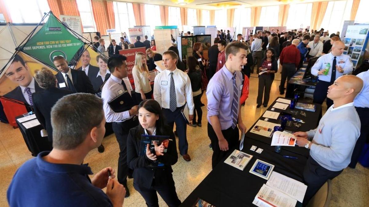 Job fairs have been growing in popularity across the region and the state as the economy has been improving.