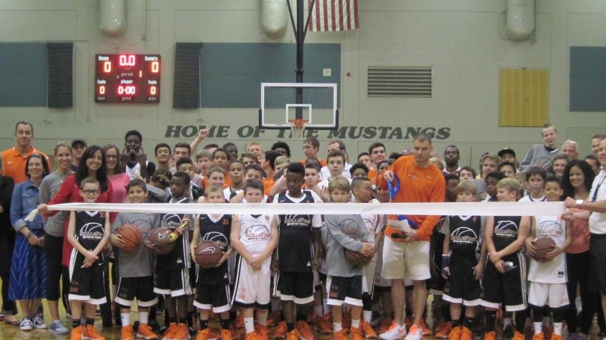 A ribbon cutting was held for Mid-Range Game, LLC, 11161 E. SR 70, Suite 110-167, Lakewood Ranch. The company offers advanced basketball instruction providing comprehensive skill development programs within all of their sessions, camps, clinics for both young players and more experienced players. For more information, call 812-259-4089 or mid-rangegame.com. Do you have a ribbon cutting you’d like to submit? Send it to Angie Monroe at amonroe@bradenton.com.