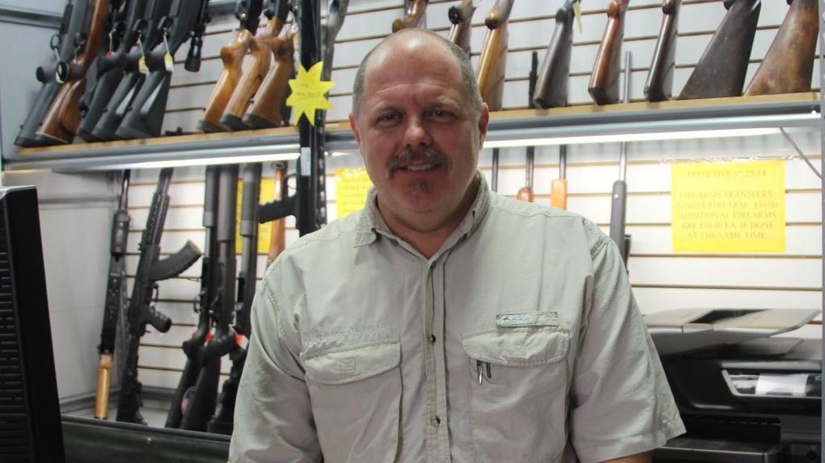 Jason Merritt, owner of Manatee Pawn, Inc., is a father and wants to ensure that all children are safe from gun violence. A lot of red flags went unheeded prior to the shootings in Parkland that claimed 17 lives, he said.