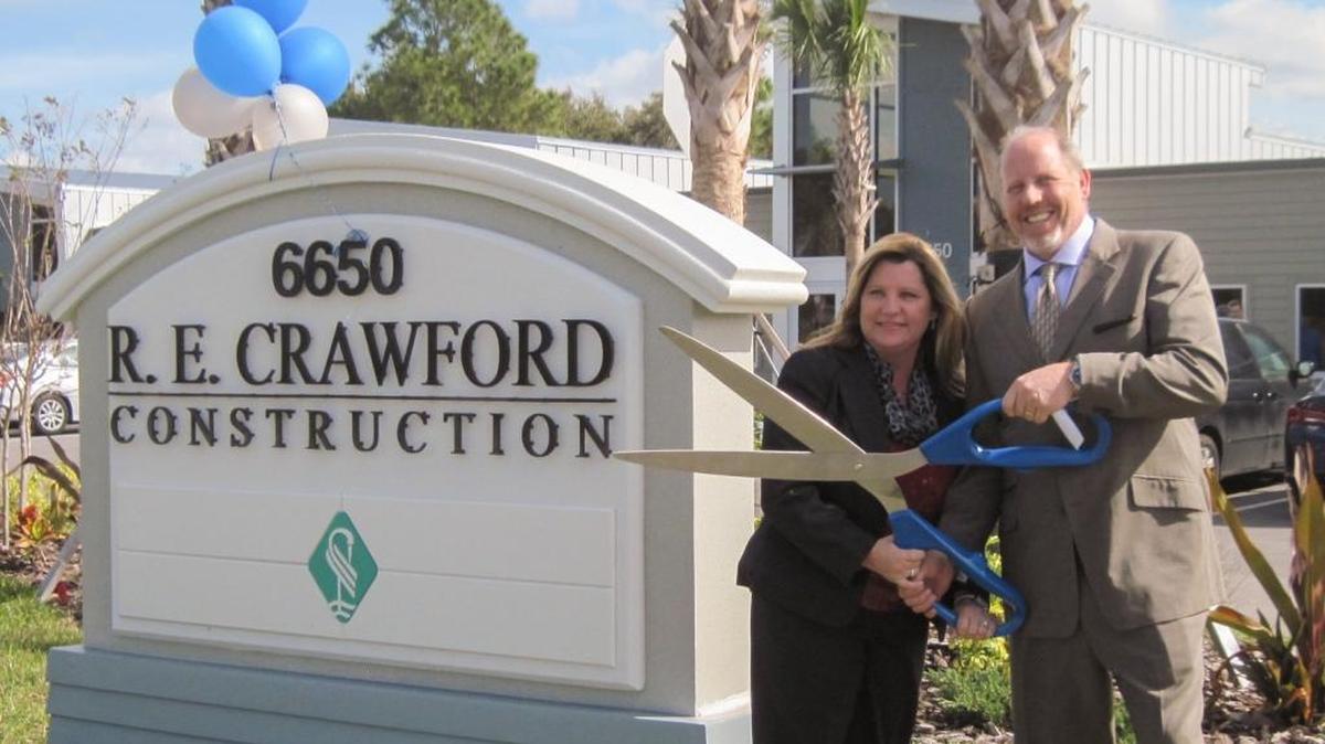 A ribbon cutting was held for R.E. Crawford Construction LLC, 6650 Professional Pkwy. W., Sarasota. The company is a nationally recognized licensed general contractor, design builder, and construction manager with experience in projects ranging in scale, from $100,000 to $15 million, and scope, ranging from small mall fit-outs to multi-acre student housing developments. For more information, call 941- 907-0010 or recrawford.com. Do you have a ribbon cutting you’d like to submit? Send it to Angie Monroe at amonroe@bradenton.com.