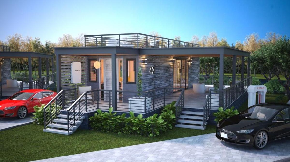Hunters Point Resort & Marina is poised to be built on a small 18-acre slab of land surrounded by a canal off of 124th Court West, with 86 “coastal cottages.”