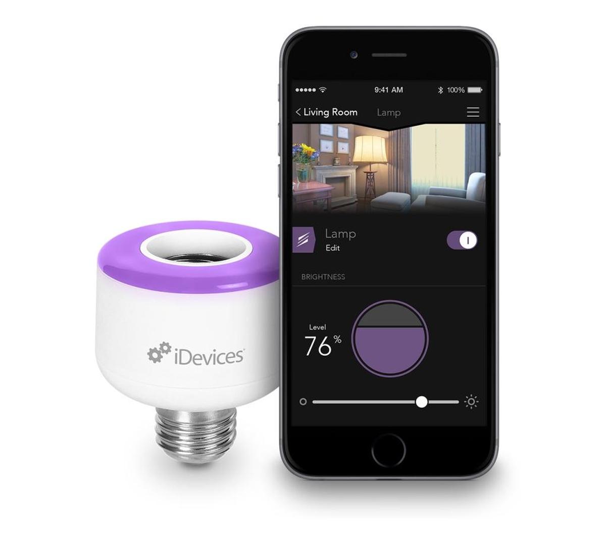 The iDevices light socket.
