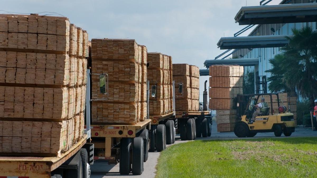 Port Manatee is a hub for imports of lumber and other materials used in the building of homes, highways and other infrastructure throughout Manatee County and beyond.