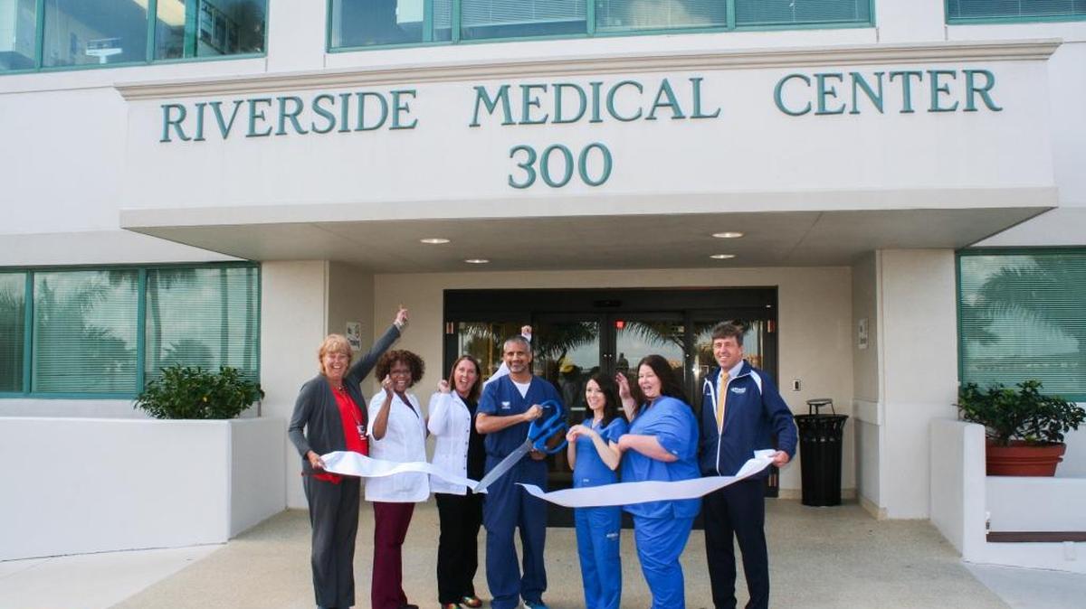 A ribbon cutting was held for Manatee Memorial Hospital Structural Heart Clinic, 300 Riverside Dr. E., Suite 1350, Bradenton.