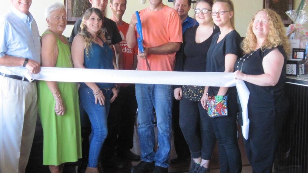 A ribbon cutting was held for Leon’s House of Omelets, 7246 55th Ave. E., Bradenton. The restaurant offers breakfast and lunch, from omelets to burgers and salads, all made from fresh, local ingredients. For more information, call 941-251-9862 or leonshouseofomelets.com. Do you have a ribbon cutting you’d like to submit? Send it to Angie Monroe at amonroe@bradenton.com. Photo courtesy of Manatee Chamber of Commerce.