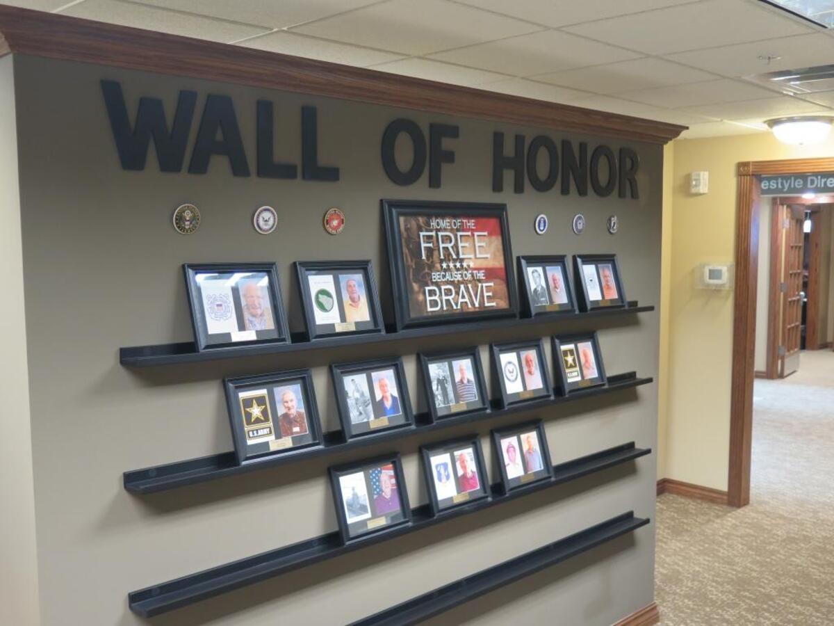 Stone River’s “Wall of Honor” is meant to celebrate veterans and bring them together to share their experiences from their time served in the military.