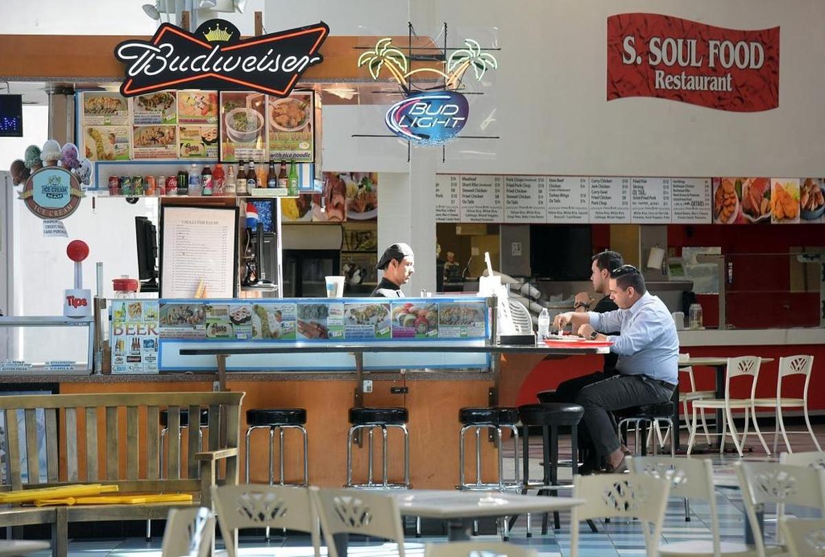 The food court will be remodeled as part of the DeSoto Square mall redevelopment.