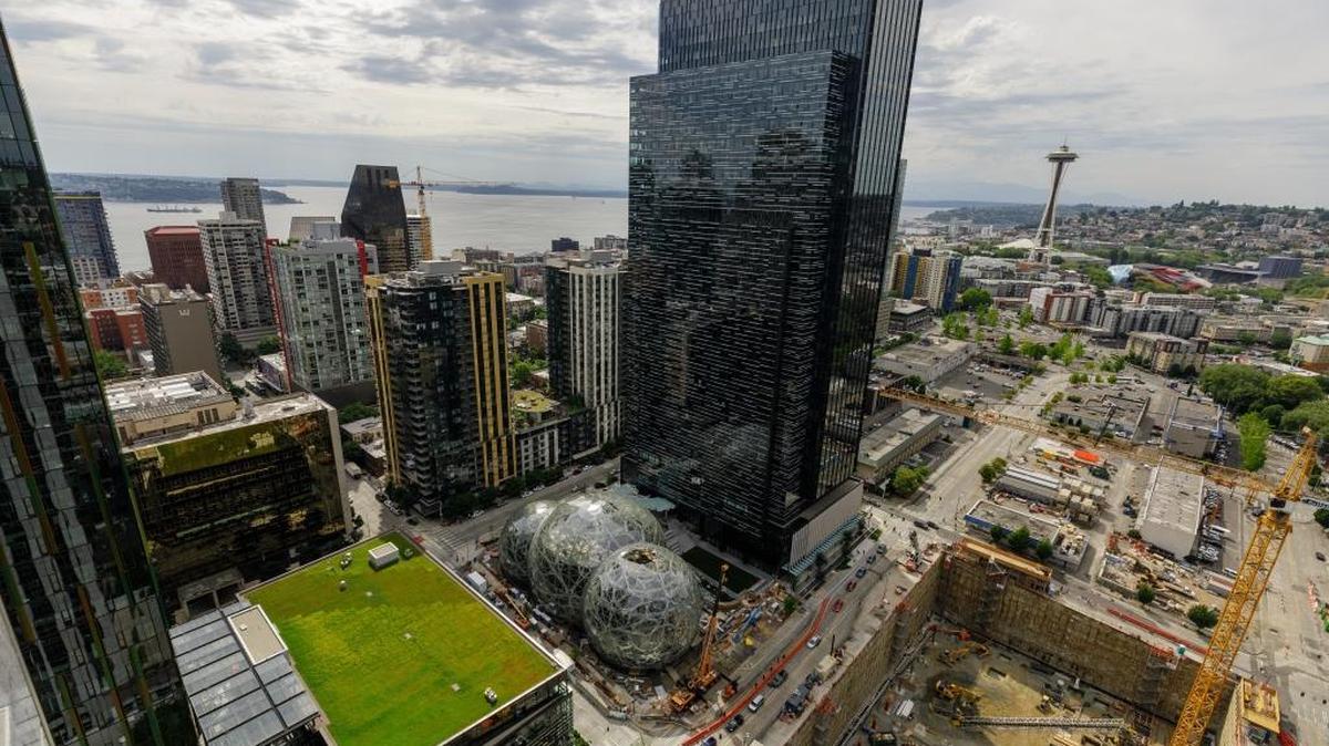 Amazon’s Seattle campus