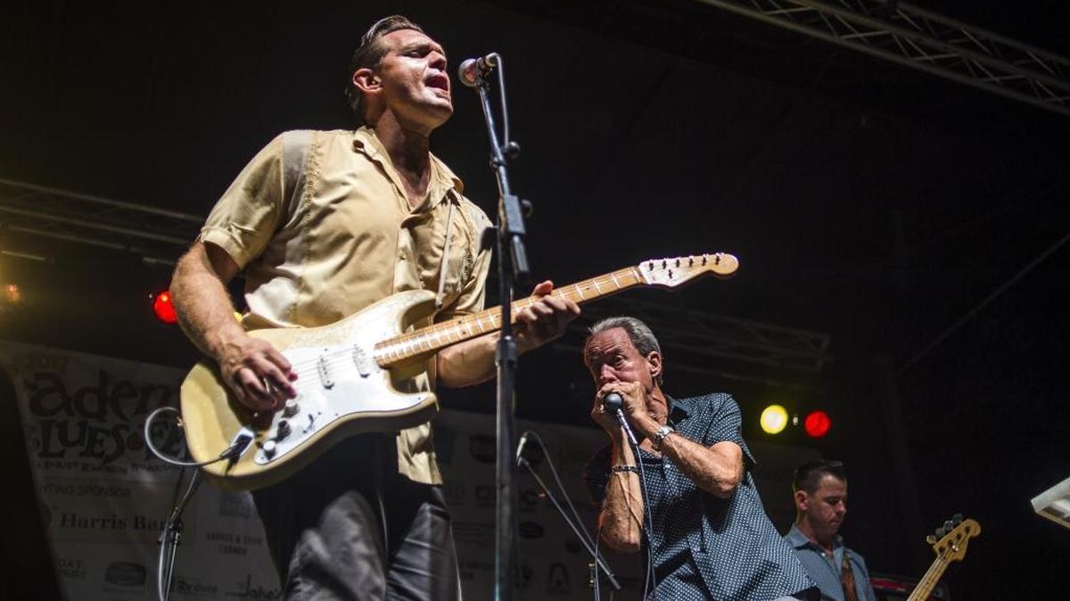 12/1/17--Doug Deming and the Jewel Tones performing at the Bradenton Blues Festival along the Bradenton Riverwalk in this Bradenton Herald file photo. 