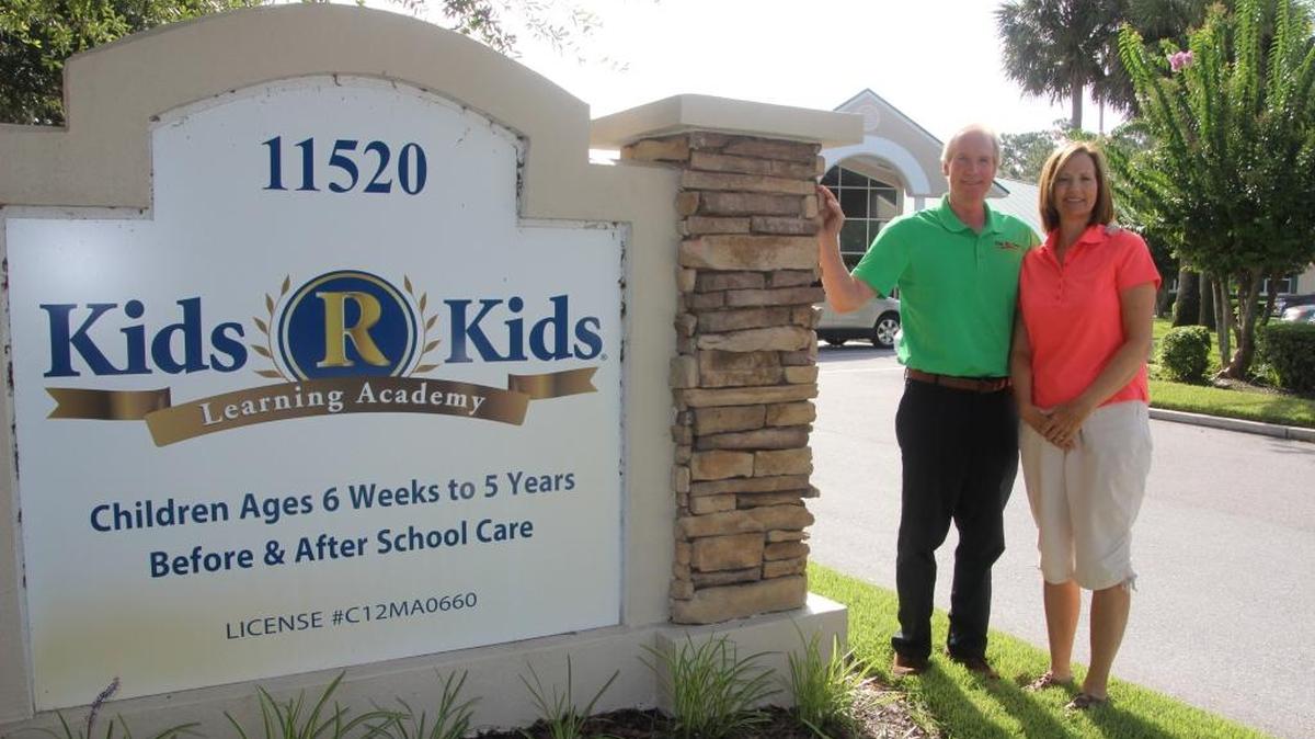 Gregg and Debra Kinney opened the first childcare facility in Lakewood Ranch, Kids ‘R’ Kids Learning Academy, in 2000.