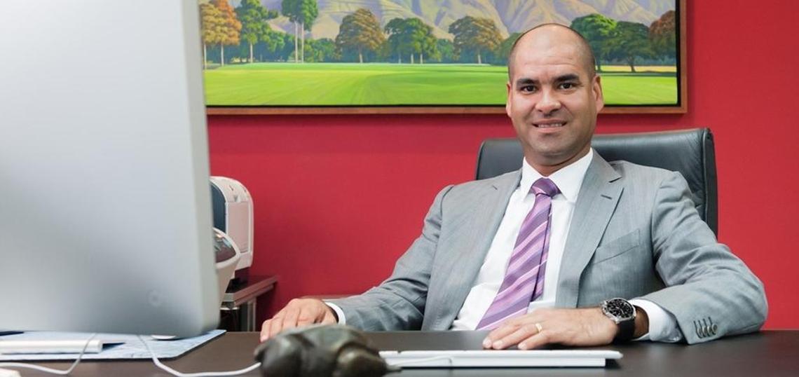 Samark López Bello, a petroleum distribution executive in Venezuela, has been sanctioned by the U.S. government for acting as a ‘frontman’ for a major narcotics smuggling ring. The U.S. says the ring is run by Venezuela’s vice president. López Bello owns three condos at Brickell’s Four Seasons worth nearly $7 million. This photo is from his company’s website.