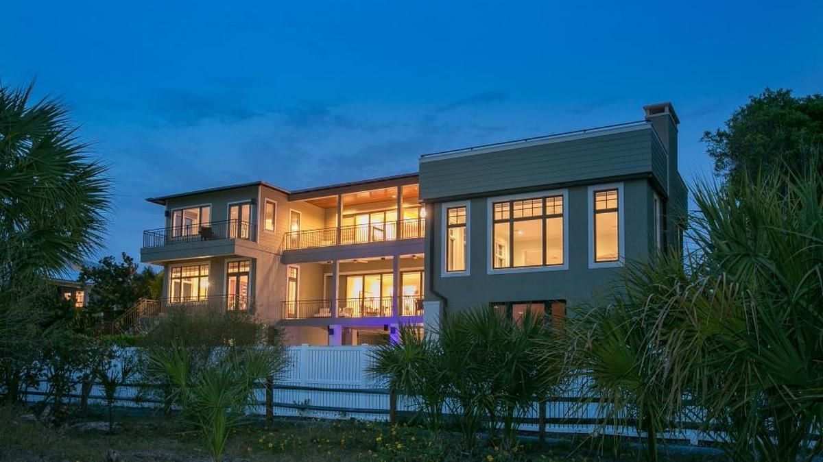 This two-story house at 102 Mangrove Ave., Anna Maria, recently sold for $4.5 million. It was the most that a single-family home on Anna Maria Island sold for so far this year.