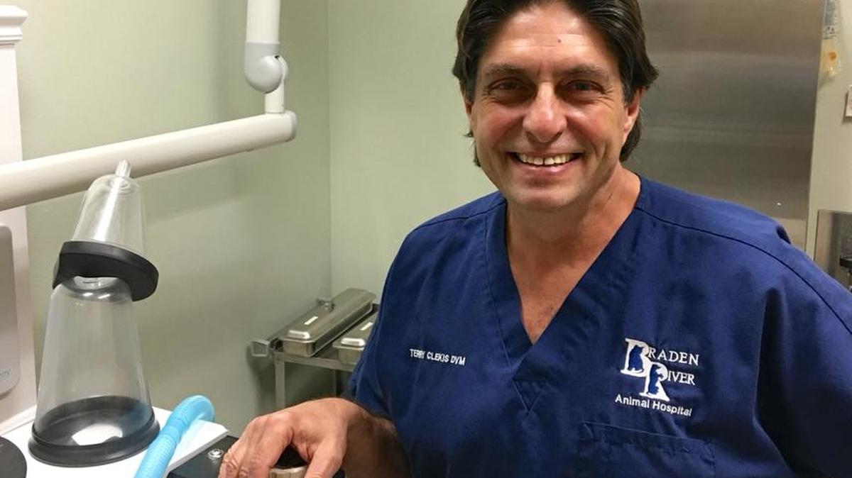 Terry Clekis, owner, Braden River Animal Hospital.