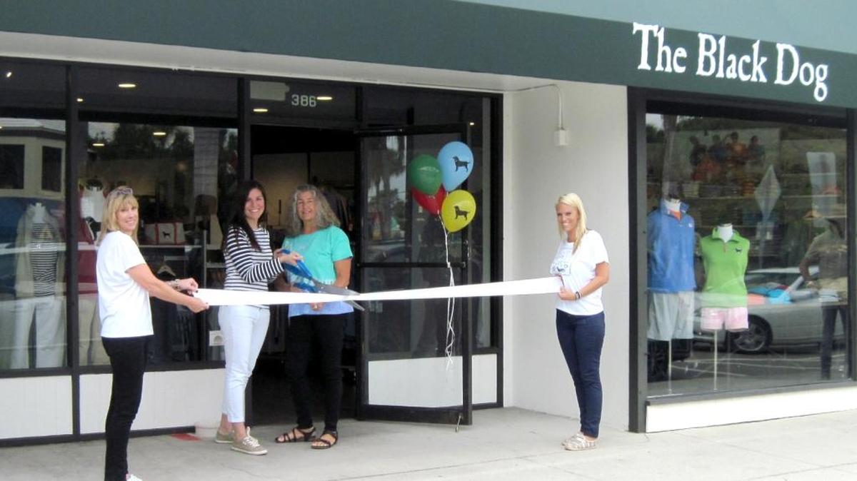 A ribbon cutting was held for The Black Dog, 386 St. Armands Circle, Sarasota. The retailer sells casual wear, accessories and gifts with its signature dog logo for men, women and kids. For more information, call 941-960-2795 or theblackdog.com. Do you have a ribbon cutting you’d like to submit? Send it to Angie Monroe at amonroe@bradenton.com.