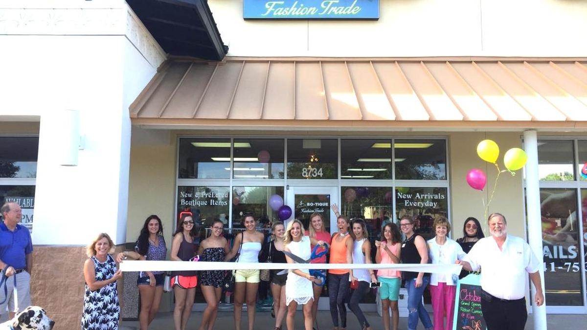 A ribbon cutting was held for Fashion Trade Bo-Tique, 8734 SR 70 E., Bradenton. The trendy resale shop offers both new and pre-loved clothing, shoes, handbags and accessories. For more information, call 941-216-3660 or fashiontradebotique.com. Do you have a ribbon cutting you’d like to submit? Send it to Angie Monroe at amonroe@bradenton.com.