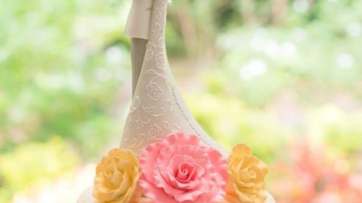 A designer cake by Edible Elegance by Eli, 3737 Manatee Ave. W. The bakery will host its grand opening on Aug. 20 from 10 a.m. to 3 p.m.