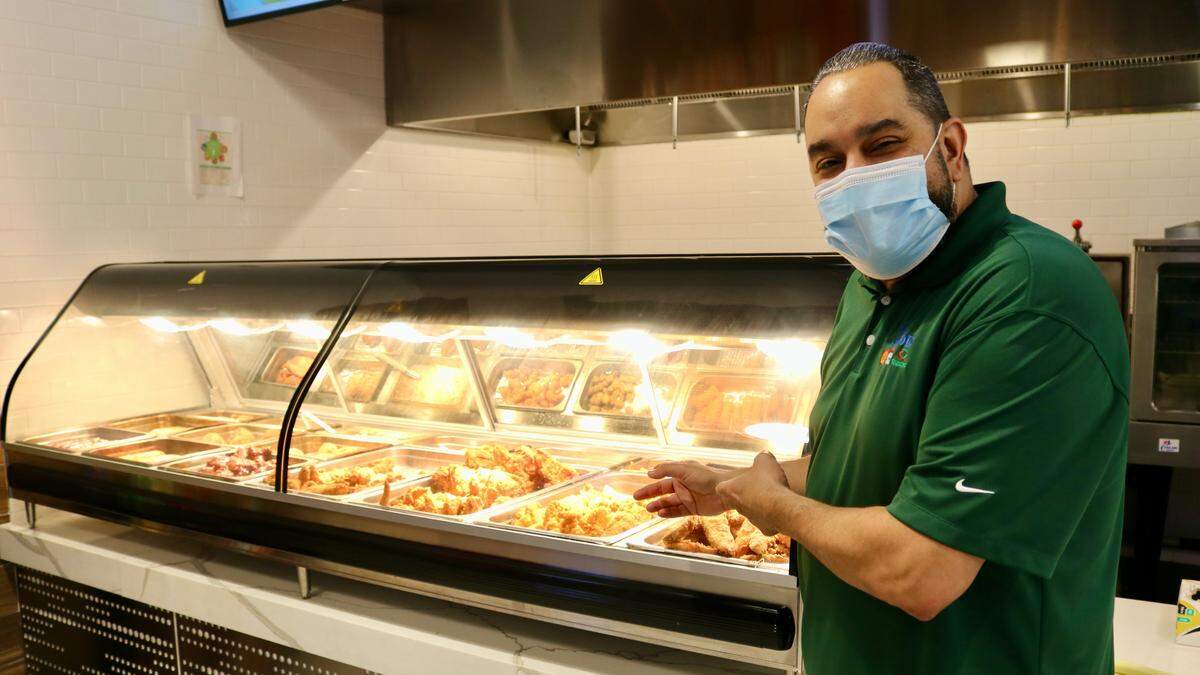 5/12/2021--Nick & Moes is known for its comfort food, regional manager Jose Rodriguez said. The newest Nick & Moes is located at 575 66th Court East, near the intersection of State Road 64 and Interstate 75.