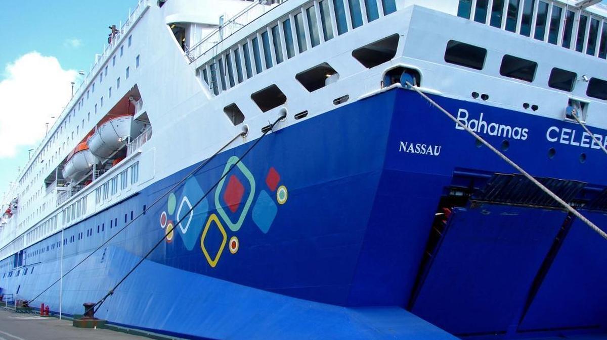 Bahamas Paradise Cruise Line’s Grand Celebration ship is home ported in West Palm Beach.
