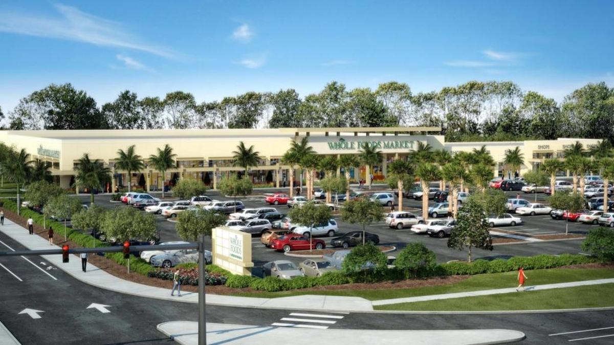 University Station shopping center at University Parkway and Honore Avenue is already fully leased and will be anchored by Whole Foods Market.