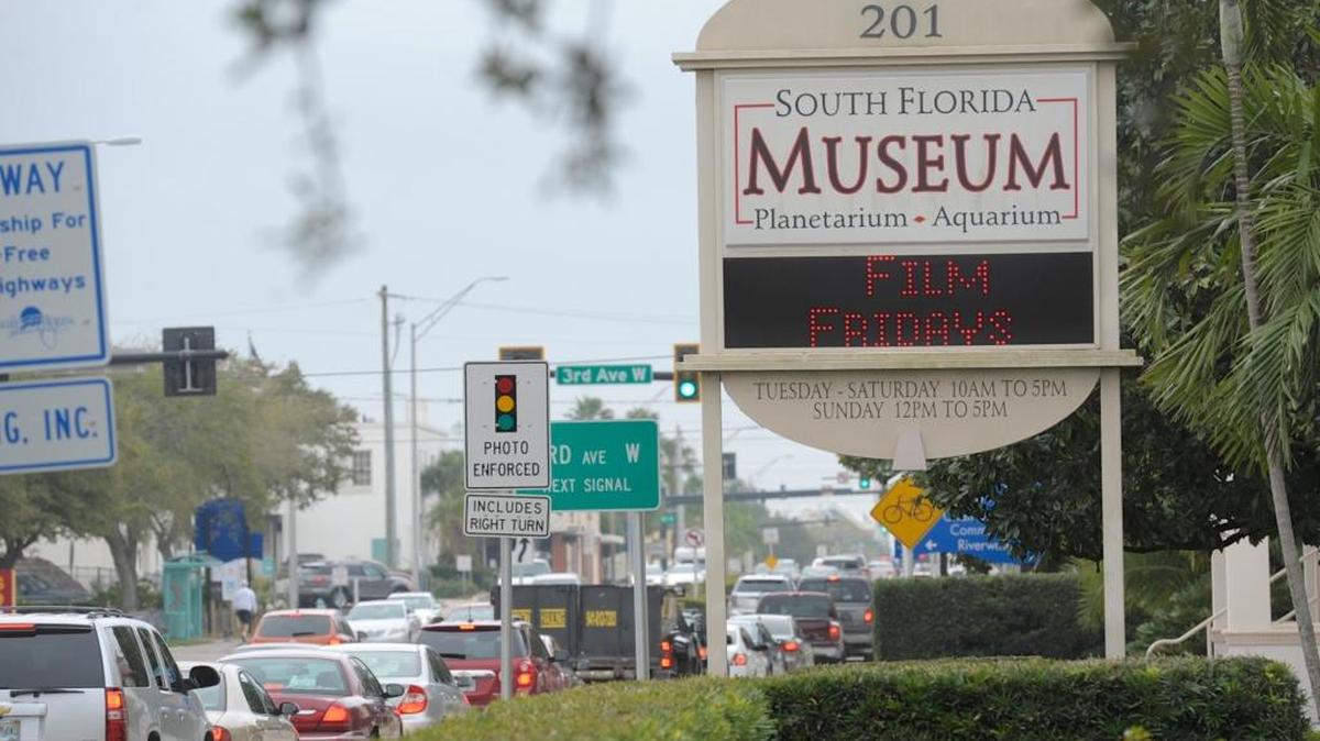 The South Florida Museum in downtown Bradenton is offering half-price admission through Friday.