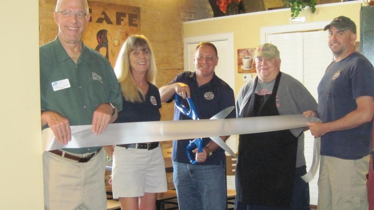 A ribbon cutting was held for Café Barrister, 316 12th St. W., Bradenton. The café offers breakfast and lunch and includes sandwiches, salads, soup, chile, coffee, espresso, specialty drinks and baked goods. For more information, call 941-708-5305 or cafebarrister.com. Do you have a ribbon cutting you’d like to submit? Send it to Angie Monroe at amonroe@bradenton.com.