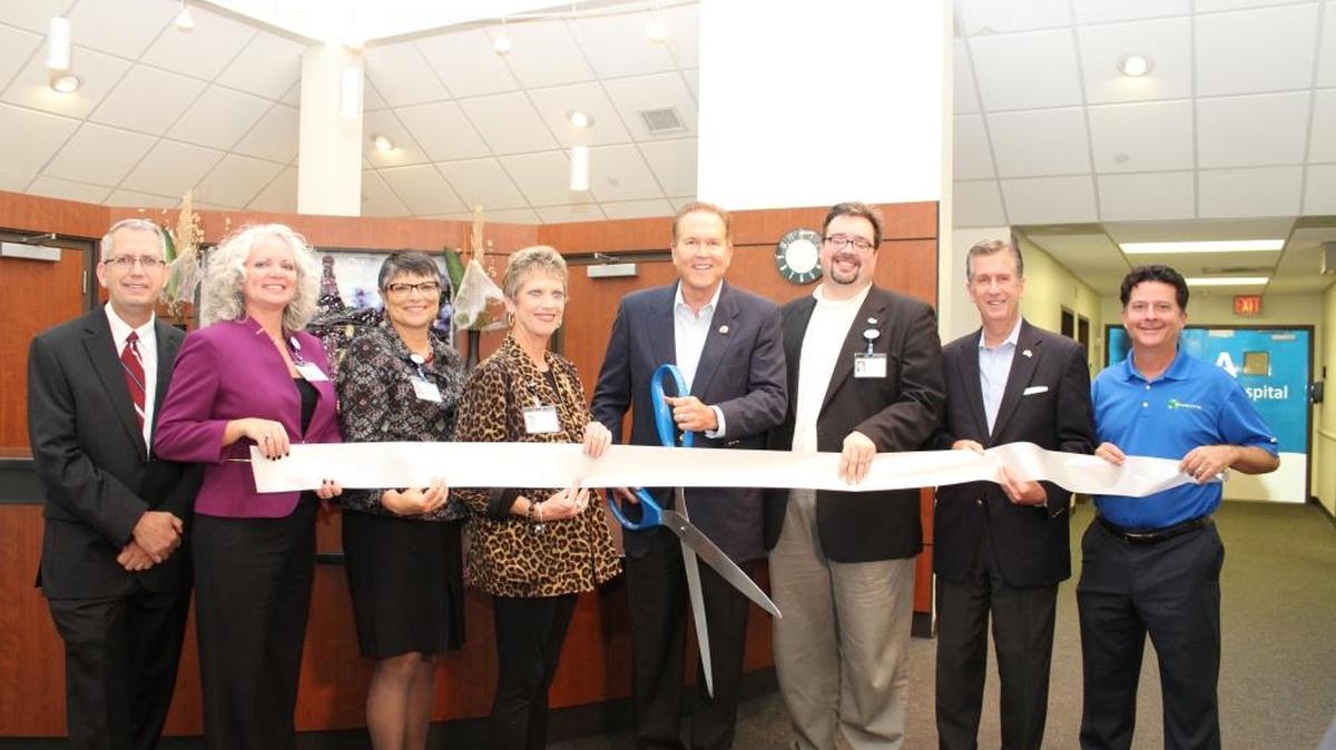 A ribbon cutting was held for Centerstone, 2020 26th Ave., Bradenton. The organization specializes in mental health and addictions offering a range of treatment, support and educational programs and services. For more information, call 941-782-4150 or centerstoneflorida.org. Do you have a ribbon cutting you’d like to submit? Send it to Angie Monroe at amonroe@bradenton.com. Photo courtesy of Manatee Chamber of Commerce.