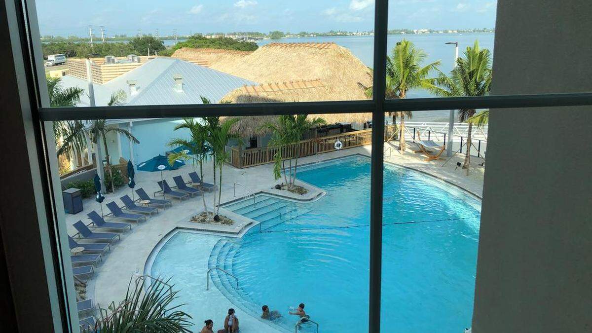 Compass By Margaritaville, a boutique hotel, located at 12324 Manatee Ave. W., recently opened in Bradenton, overlooking Anna Maria Sound. It is the first of its kind in the United States.