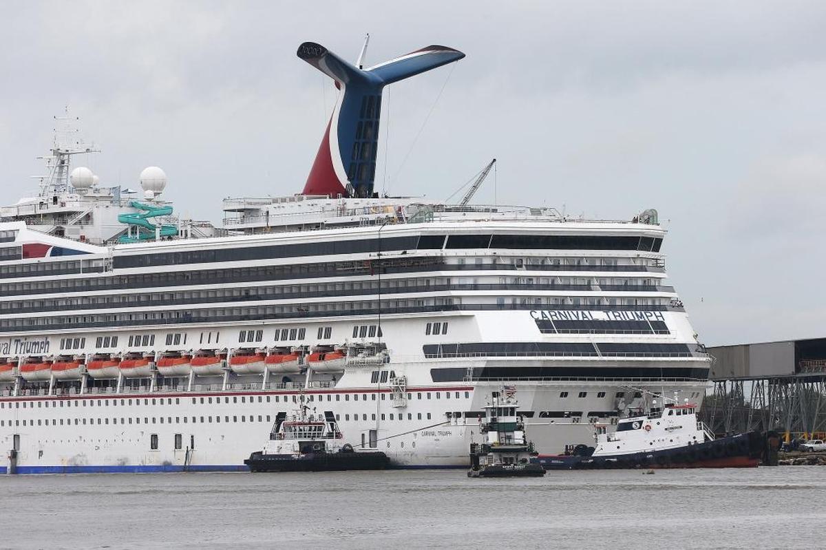 Carnival Cruise Line’s Carnival Triumph is one of four ships by the Florida-based line to fail its sanitation inspection in the past two months. It got a score of 78 out of 100. Ships need to earn at least an 86 to pass.