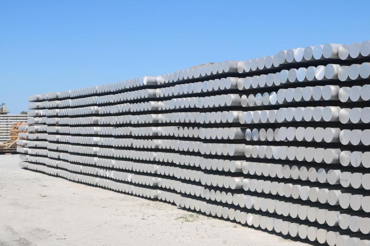 Port Manatee imports 97,882 tons of aluminum a year. Port officials are monitoring effects that recently announced tariffs might have on port operations.