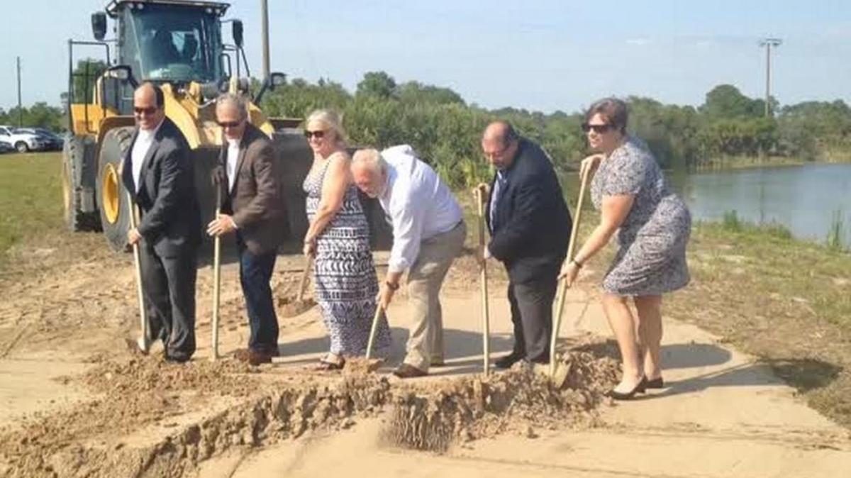 Work on the Waterside project at Lakewood Ranch began in April 2016.